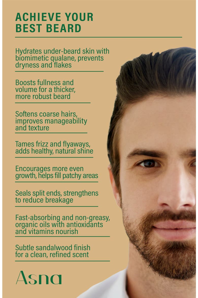 Beard Boost Oil for Thickening, Anti-Itch, Softening, Alternate, color, None