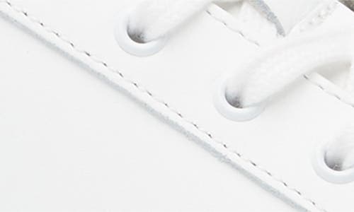 Common Projects Retro Low Leather Sneaker In White/navy