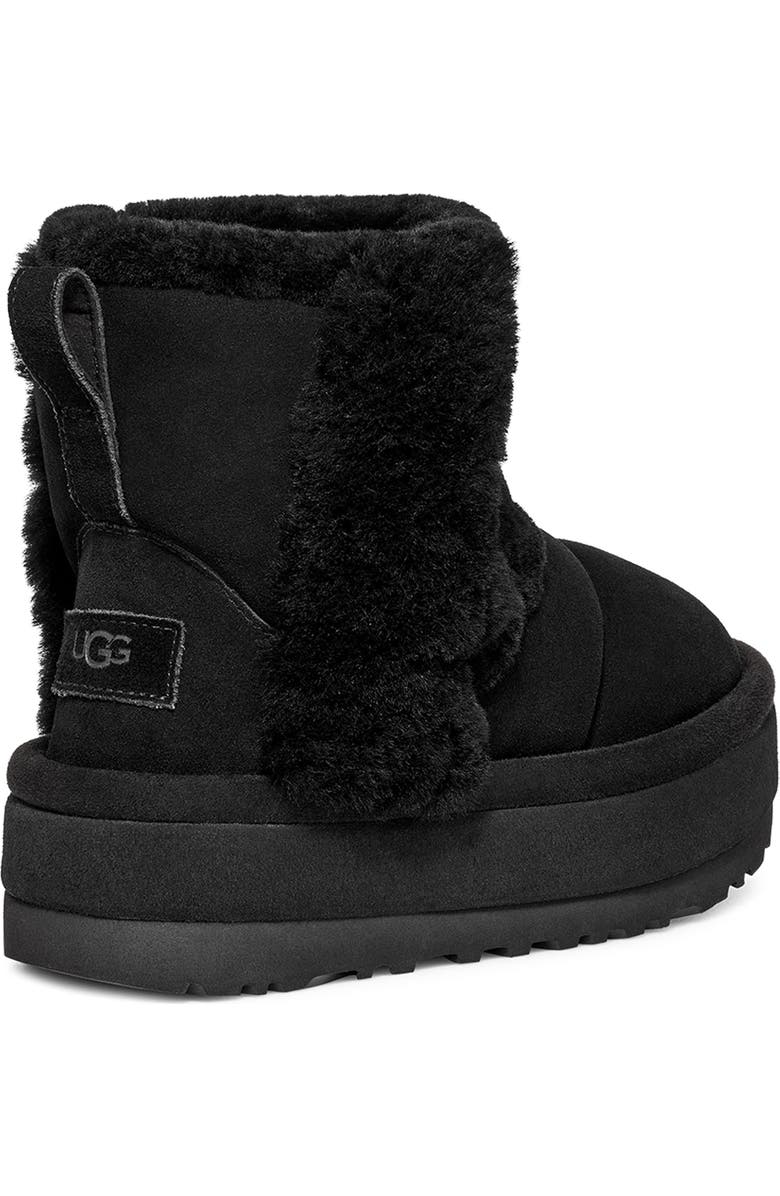 UGG<sup>®</sup> Classic Chillapeak Genuine Shearling Trimmed Boot, Alternate, color, Blk