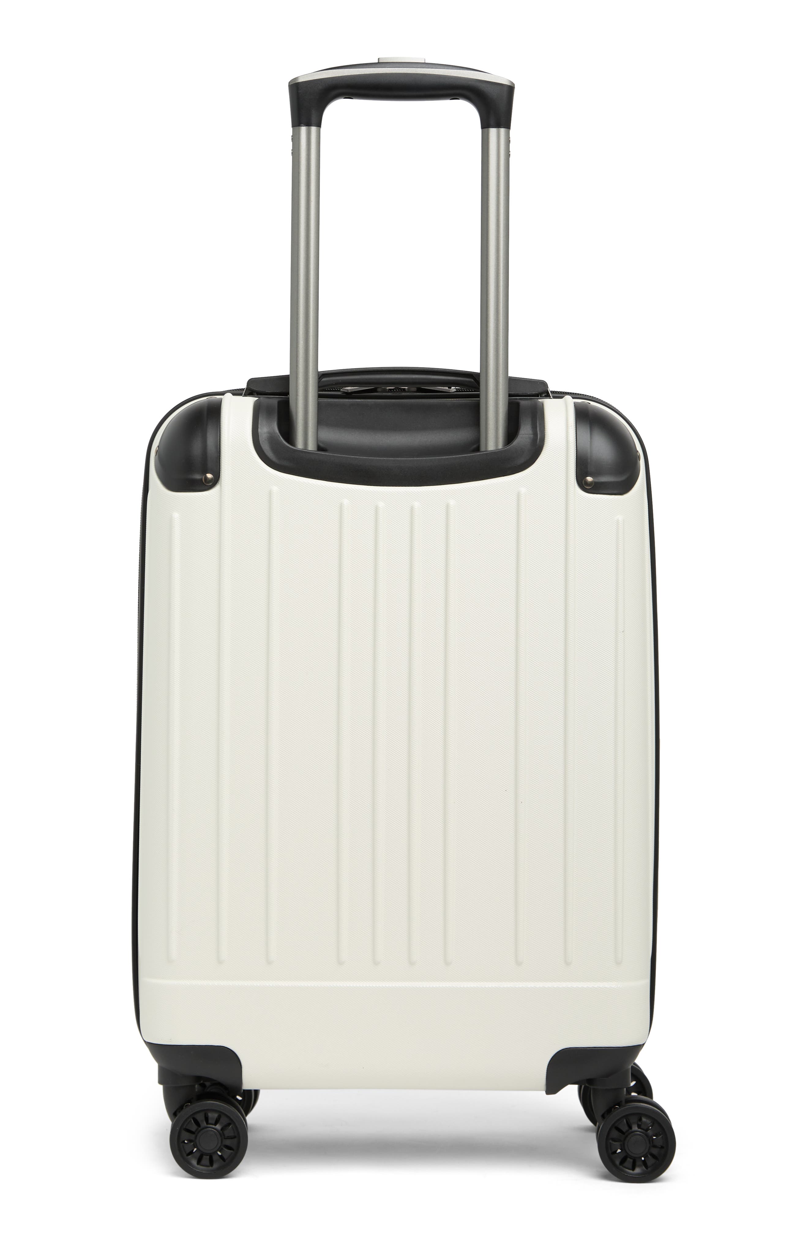 Kenneth Cole Flying Axis 20" Spinner Suitcase, Alternate, color, Coconut White
