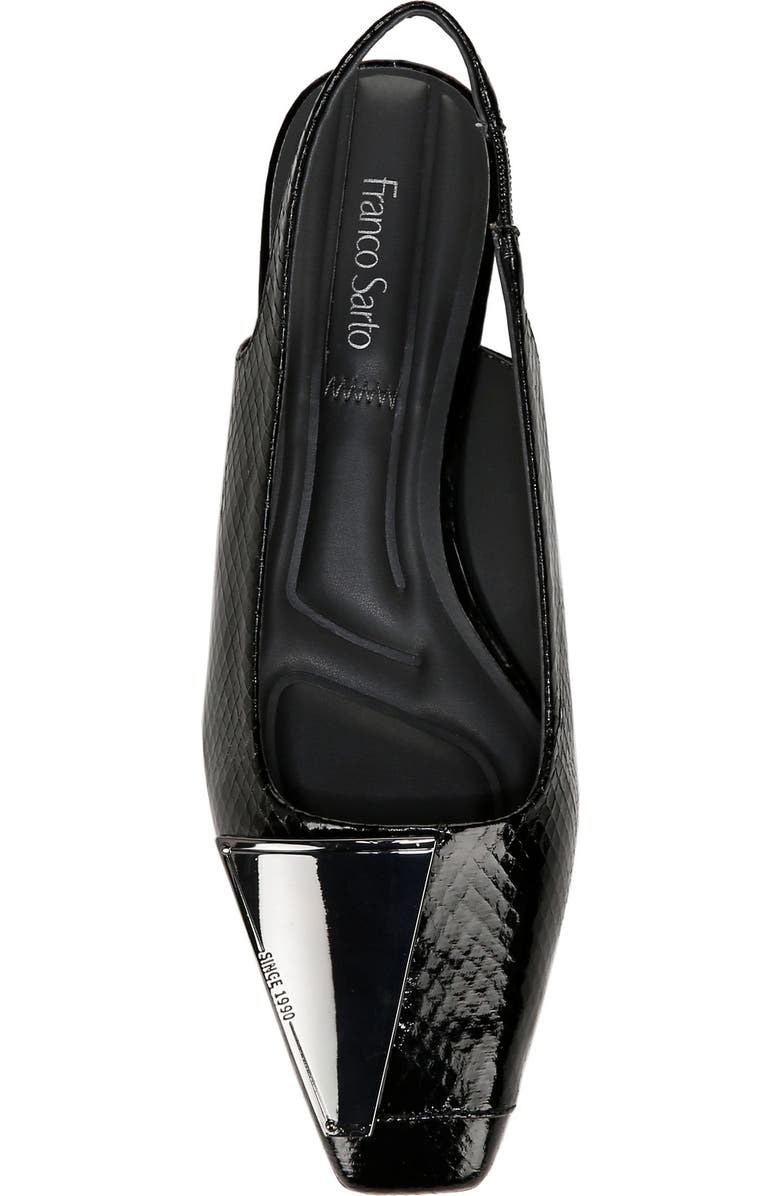 Franco Sarto Cassidy Slingback Flat, Alternate, color, Black