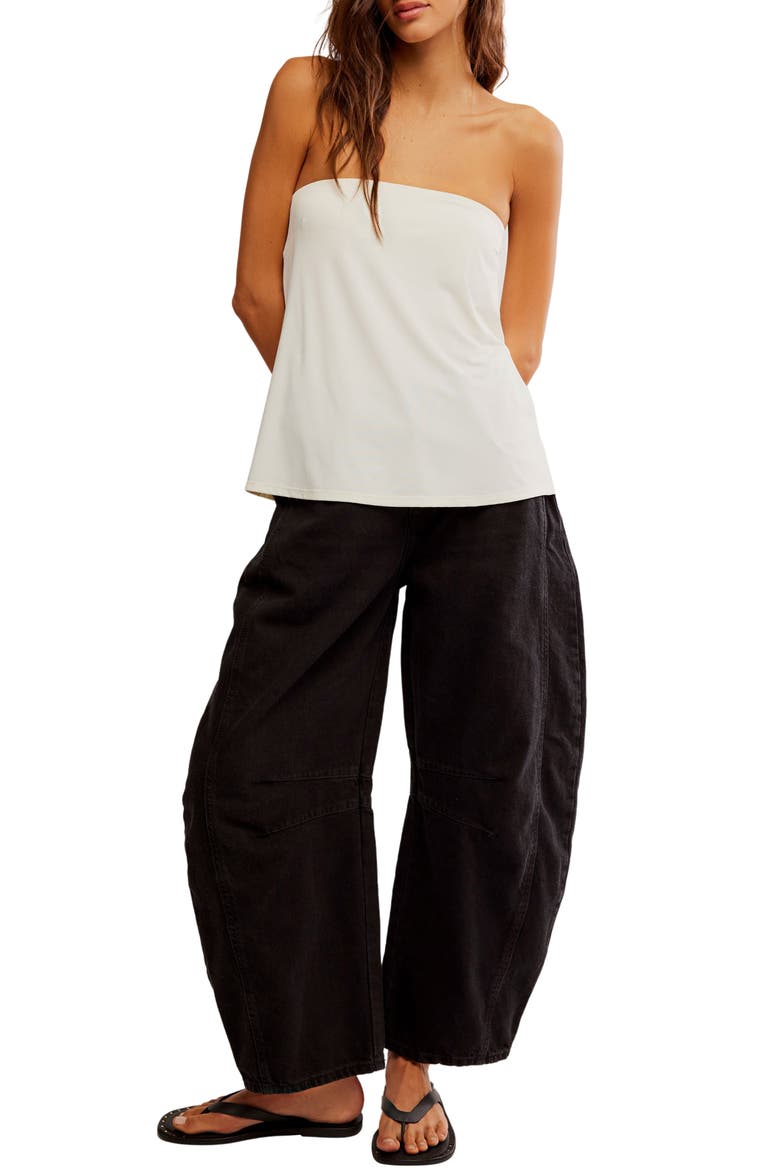 Running Late Tube Top, Alternate, color, CLEAN IVORY