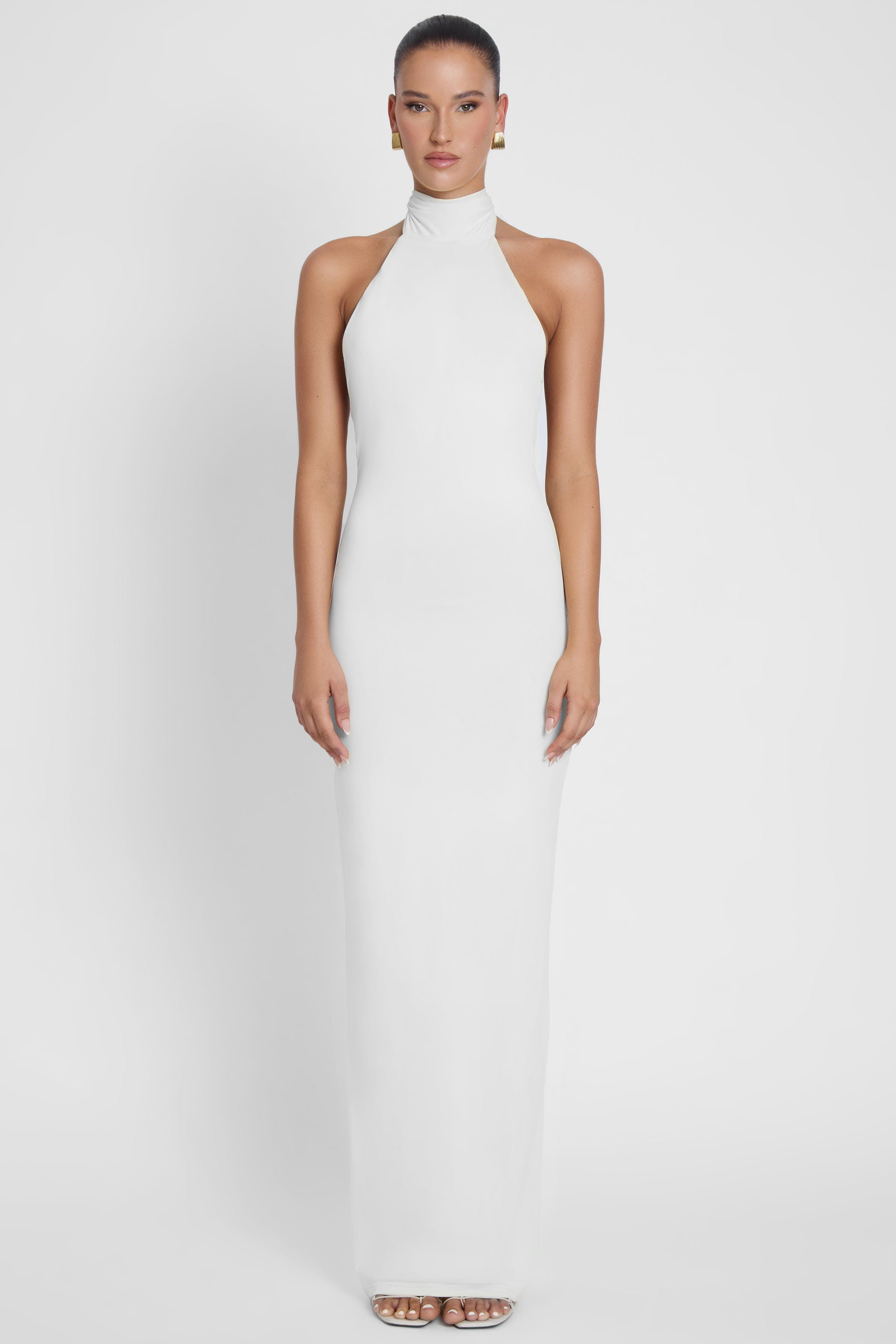 Alaia Drape Maxi Dress - image 3