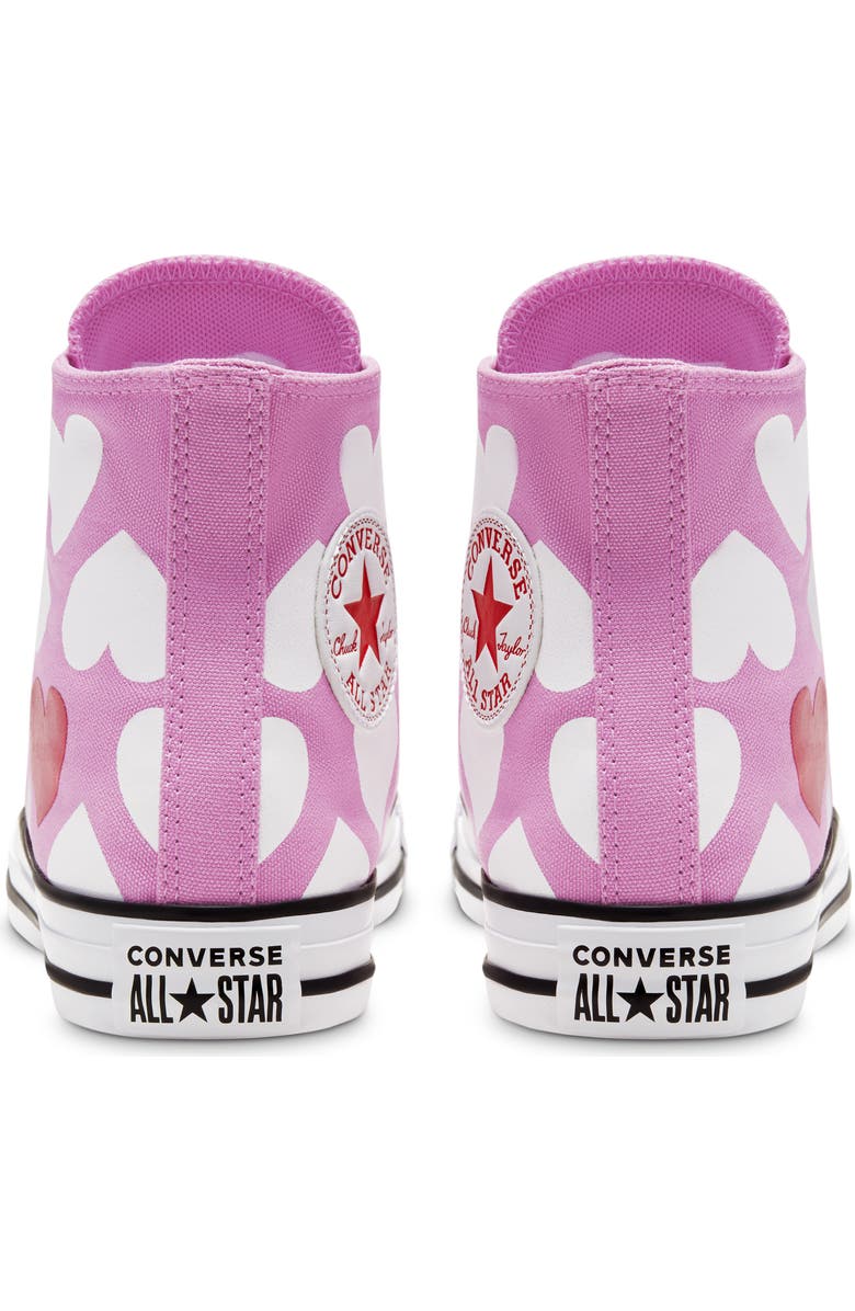 Converse Chuck Taylor<sup>®</sup> All Star<sup>®</sup> Heart High Top Sneaker, Alternate, color,