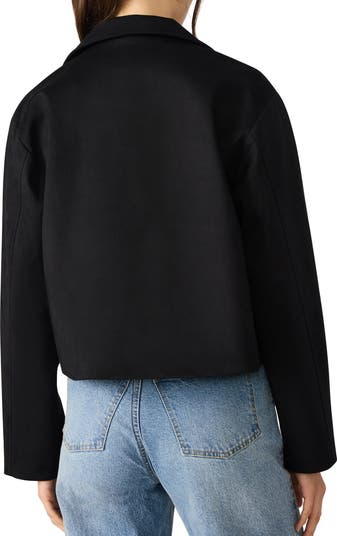 Faux Suede Trucker Jacket