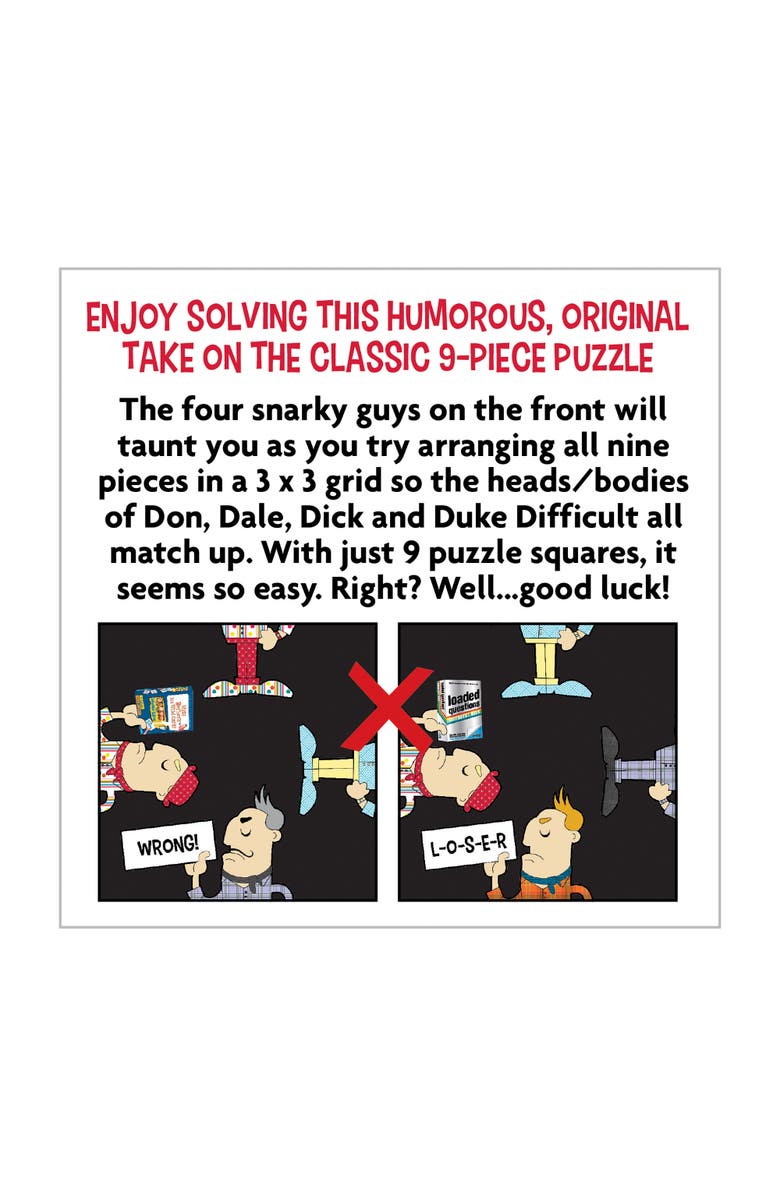 ALL THINGS EQUAL The "Official" Fun & Challenging Bet You Can't Solve It Puzzle, 9Pieces, Alternate, color,