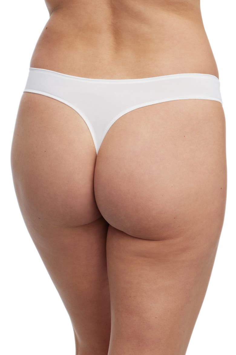 Rouse Lace Thong, Alternate, color, WHITE/ CRYSTAL BLUE