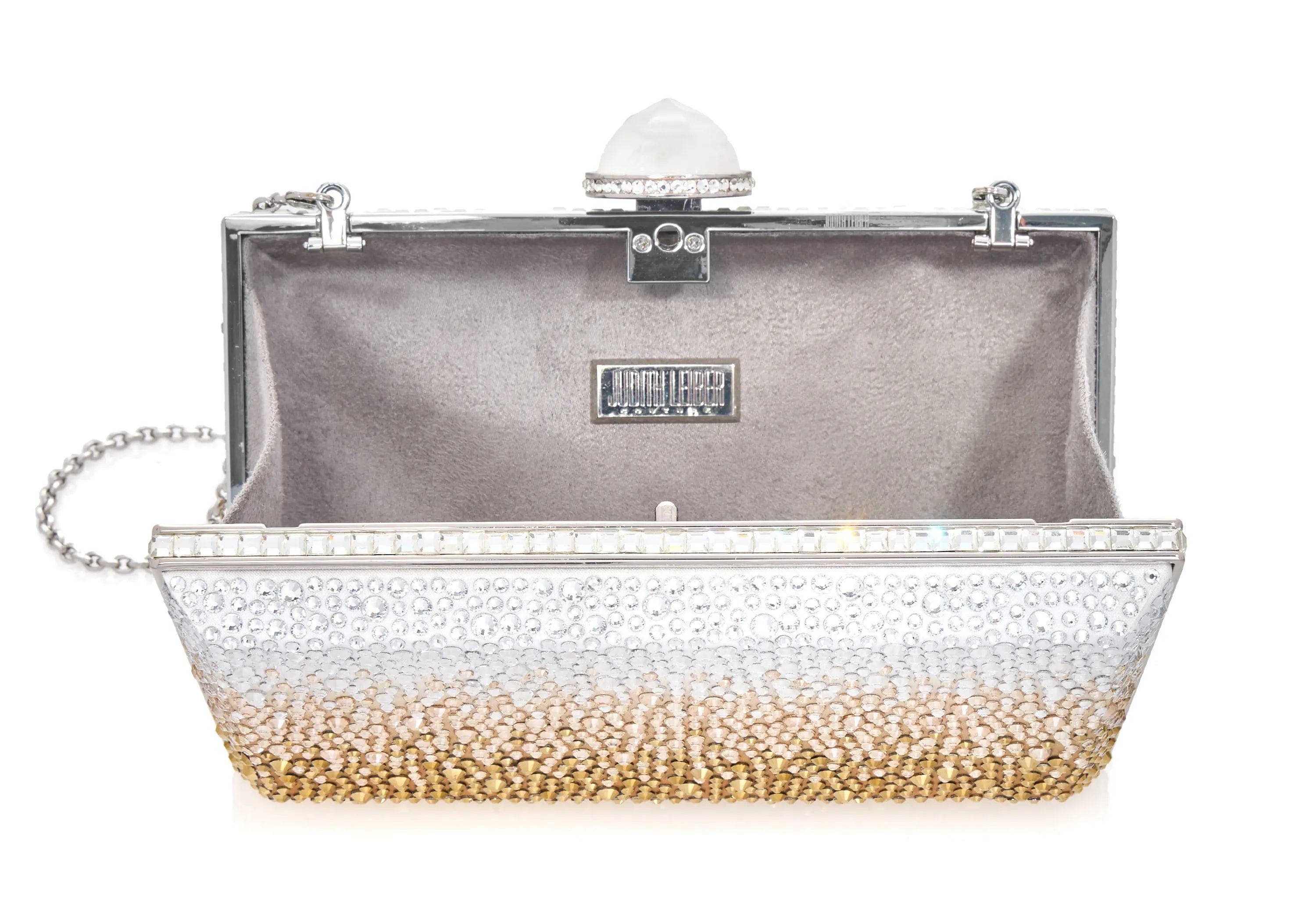 Skylar Gradient Clutch, Alternate, color, Silver Golden