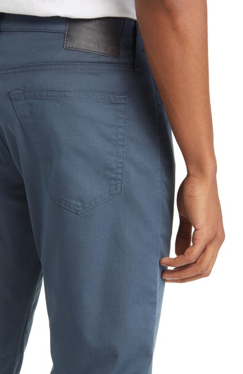 Ag Everett Commuter Performance Slim Straight Pants In Blue