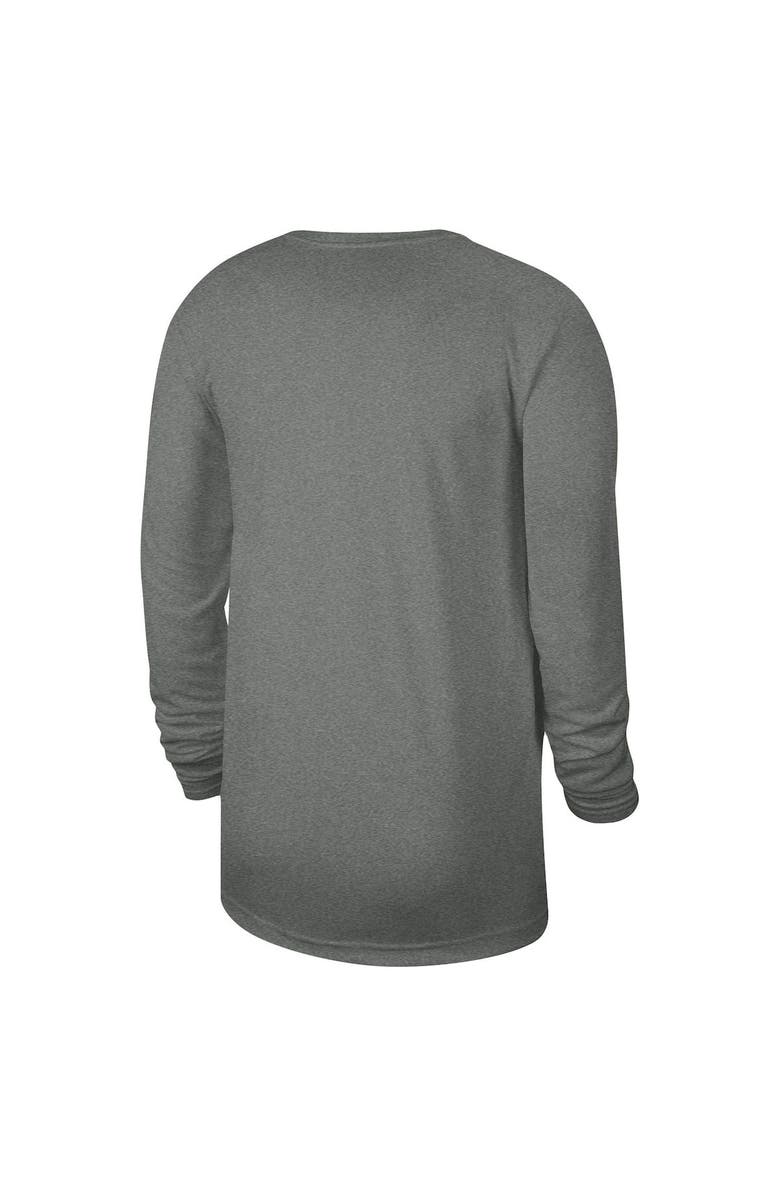 Nike Unisex Nike Heather Gray New Orleans Pelicans 2023/24 Legend On-Court Practice Long Sleeve T-Shirt, Alternate, color, Heather Gray