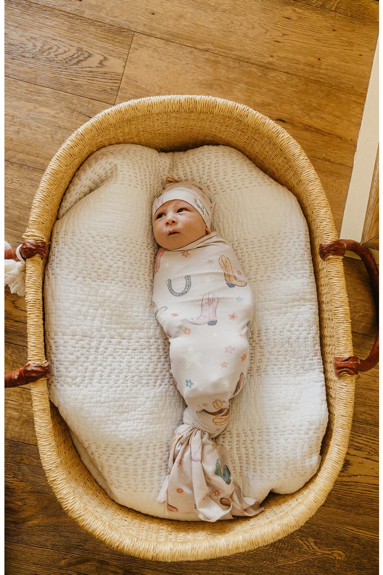 Cheyenne Swaddle Blanket, Alternate, color, CHEYENNE