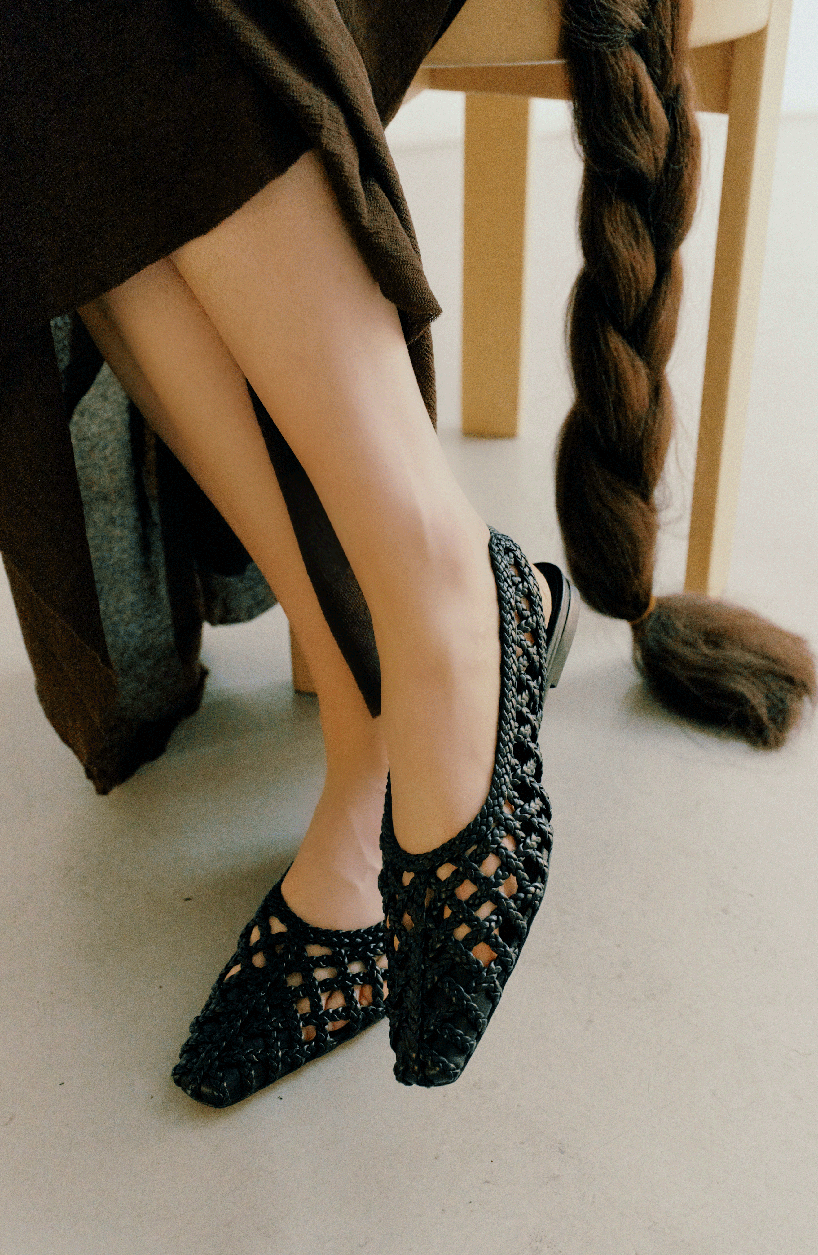 Daniella Shevel Halo Sandal, Alternate, color, Black