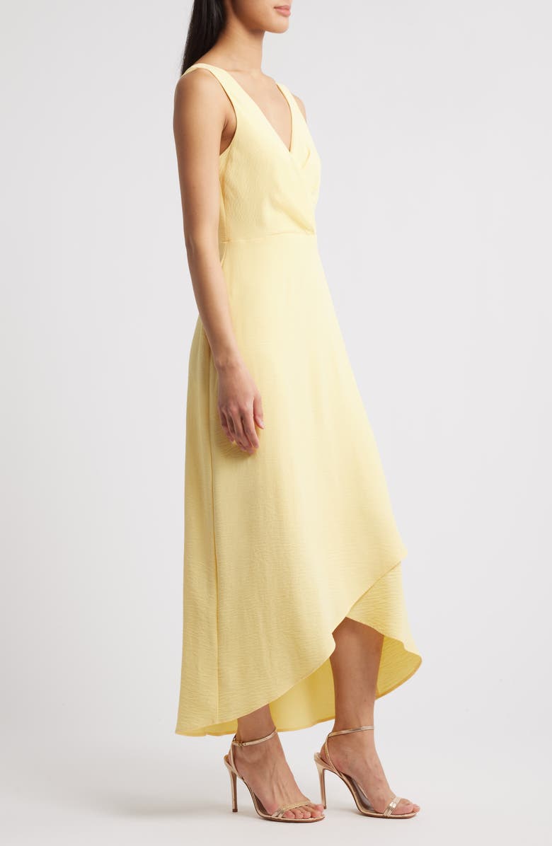 Connected Apparel High-Low Midi Dress, Alternate, color, 