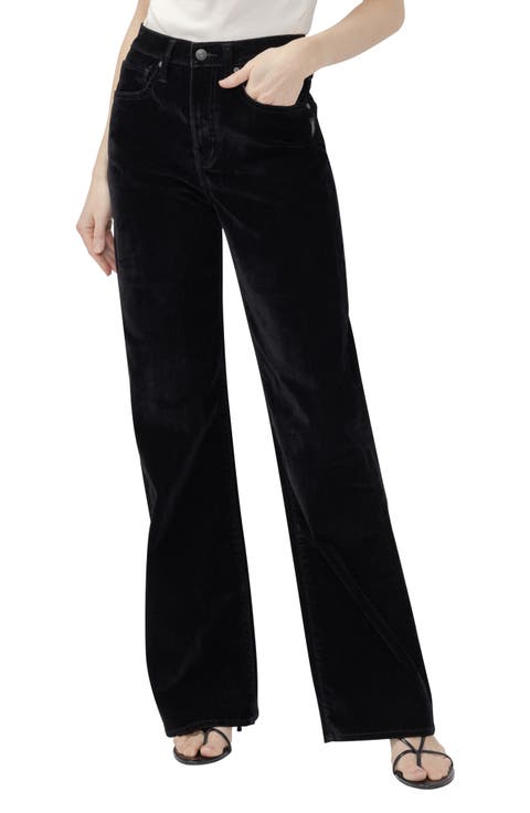 Avery Curvy High Waist Trouser Velvet Jeans