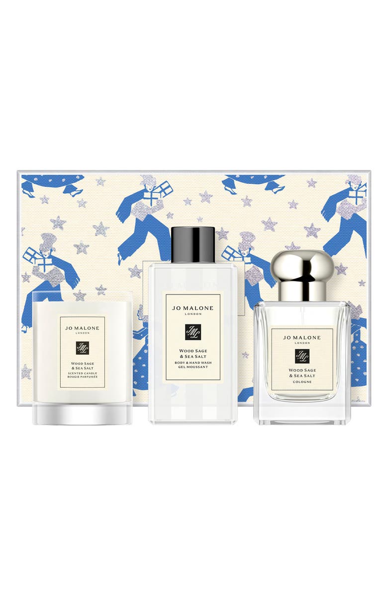 Jo Malone London<sup>™</sup> Wood Sage & Sea Salt Collection Holiday Gift Set, Main, color,