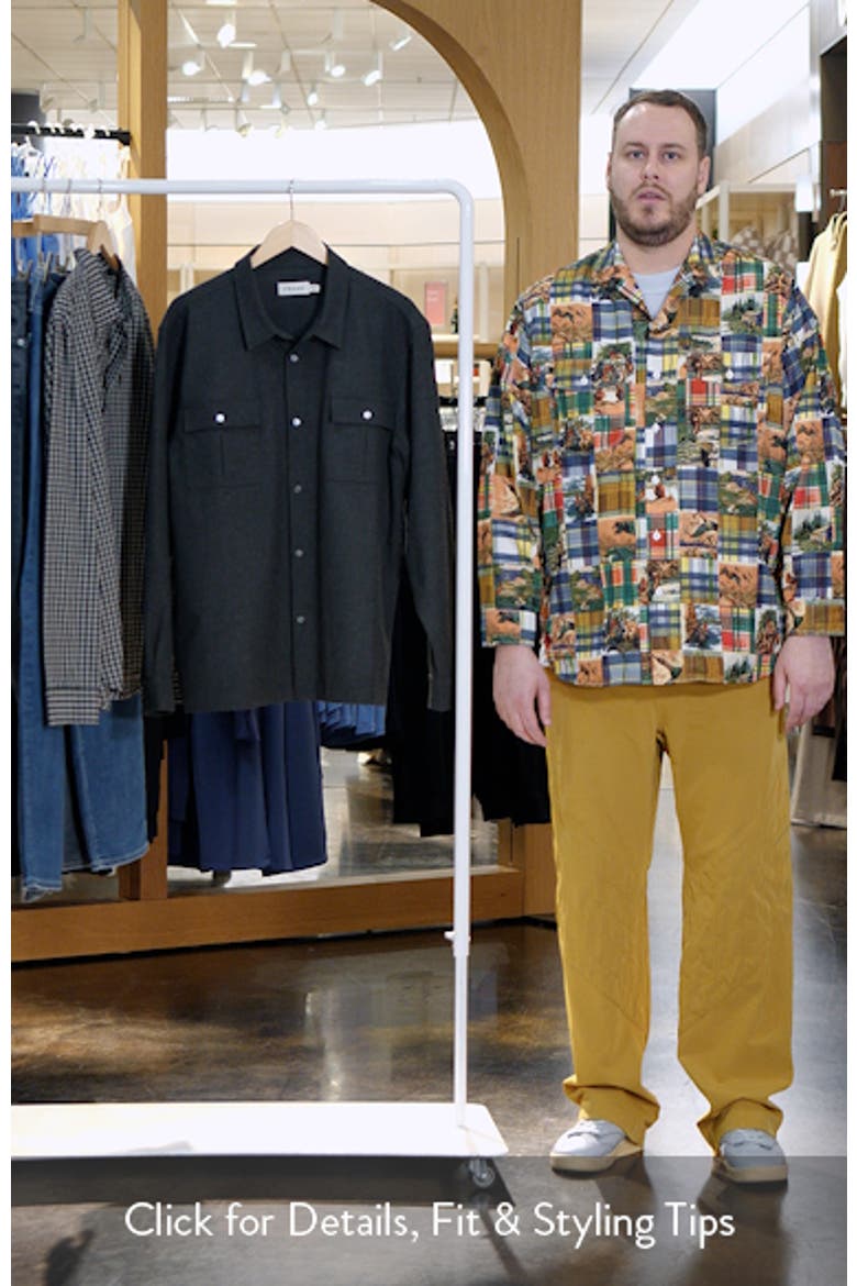 Classic Stretch Flannel Button-Up Shirt video