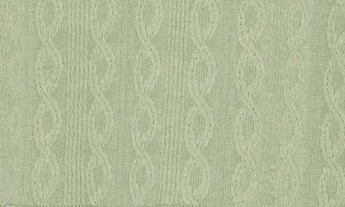Elodie Lace Tie Front Top In Sage