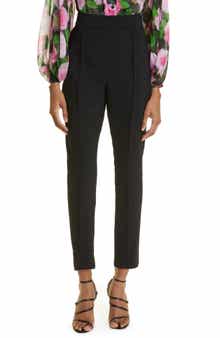 Carolina Herrera High Waist Skinny Ankle Pants