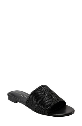 Marc Fisher Ltd Zuri Slide Sandal In Black