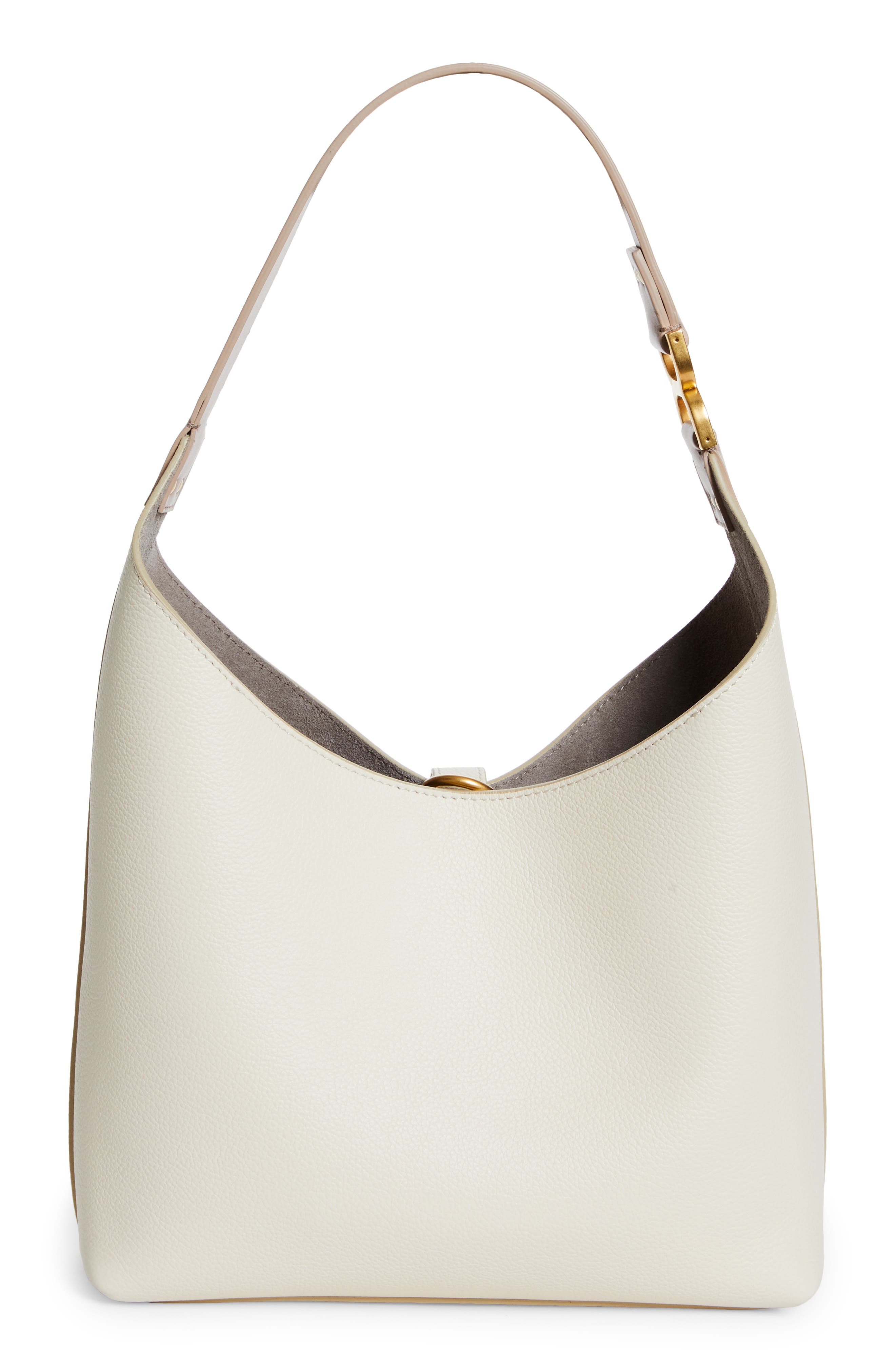 Chloé Small Marcie Leather Hobo Bag, Alternate, color, 