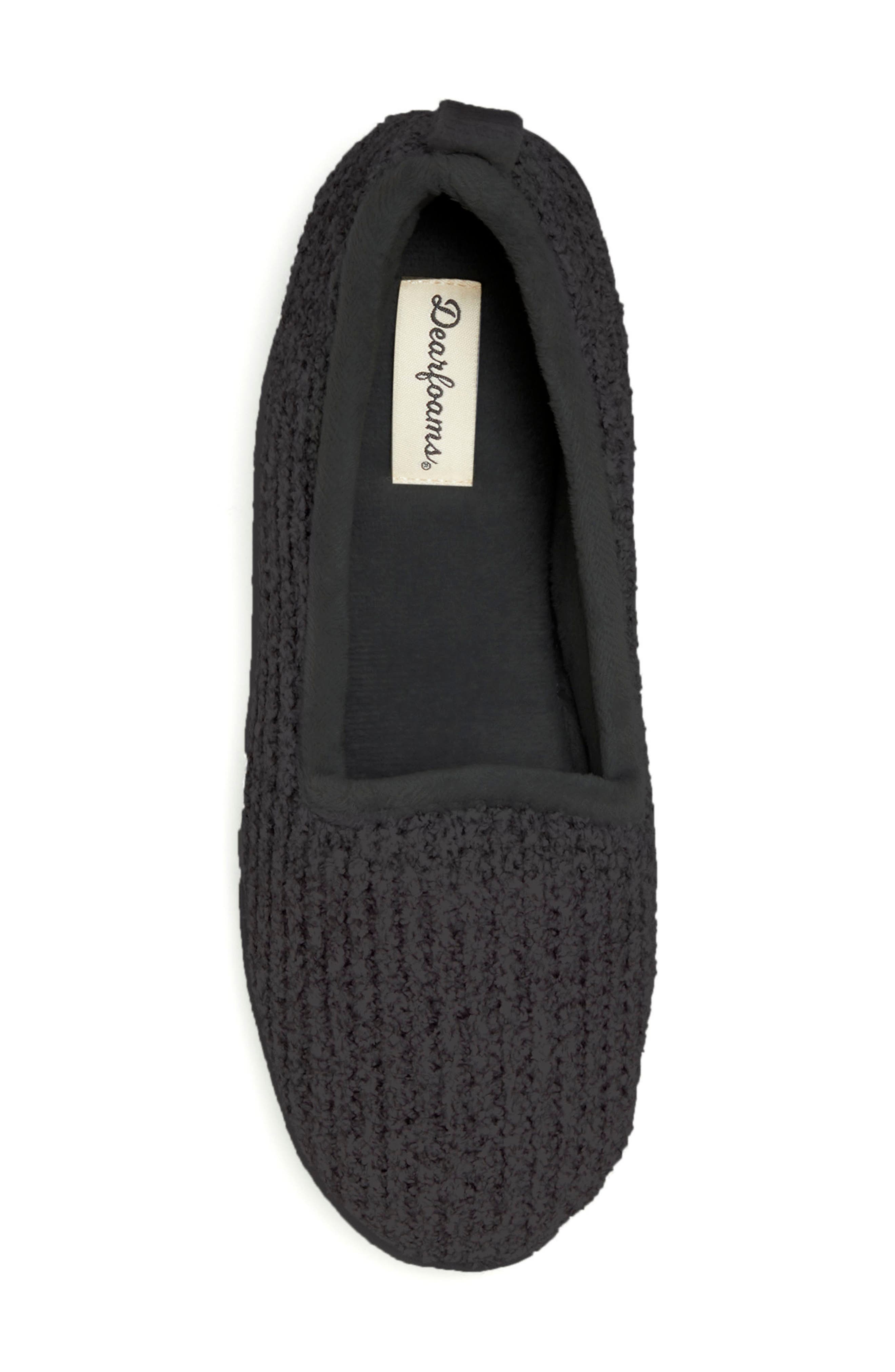 Rachel Marled Chenille Closed Back Slipper, Alternate, color, SLEET
