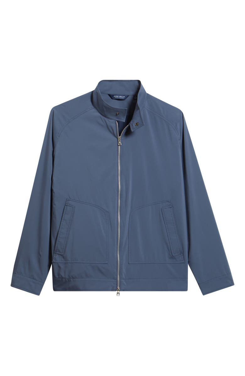 Peter Millar Crown Crafted Discovery Bomber Jacket, Main, color, Storm