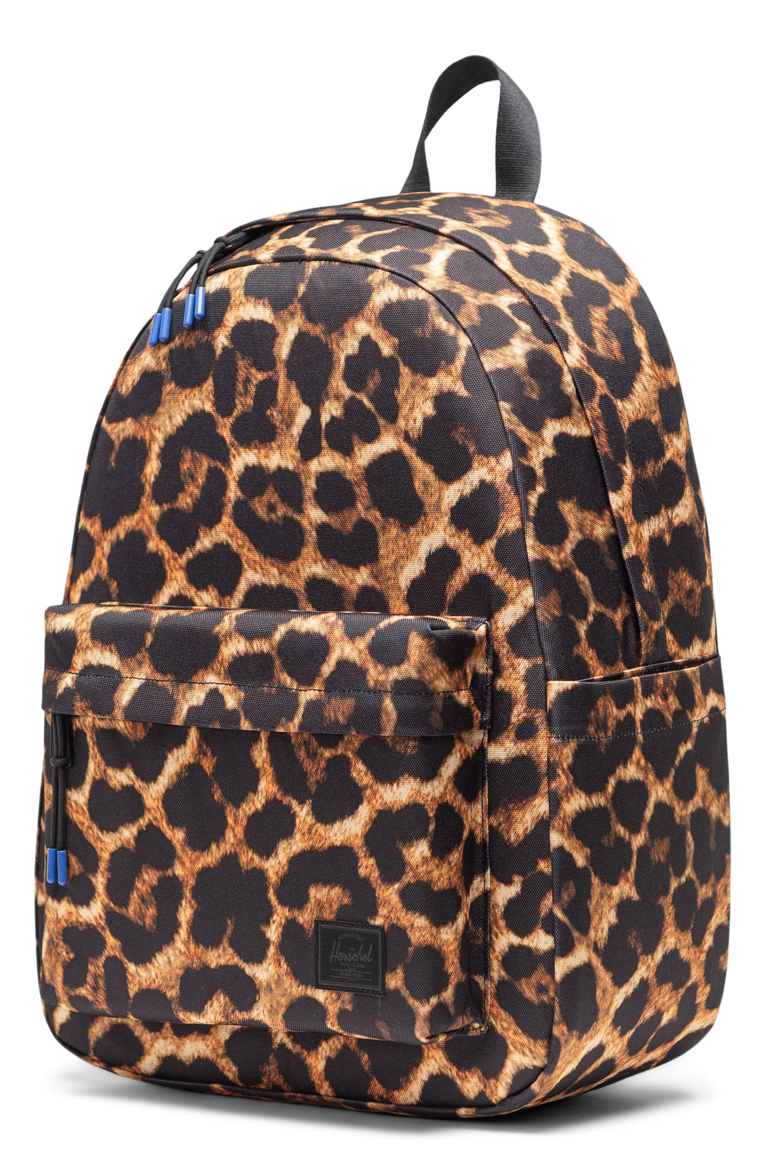 Classic Leopard Print Backpack, Alternate, color, DIGI LEOPARD LIGHT