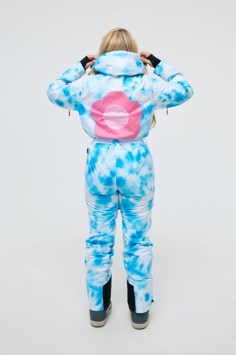 Blue Signature -  Shaped Women's Ski Suit, Alternate, color, Blue & White