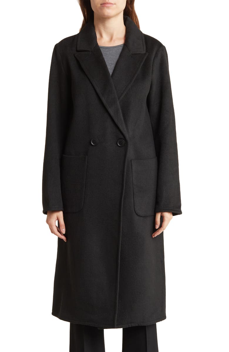 NORDSTROM RACK Two Button Twill Coat, Alternate, color,