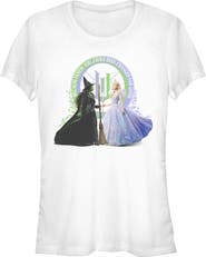 Wicked: For Good Junior's Elphaba and Glinda I Have Been Changed Short Sleeve Graphic T-Shirt