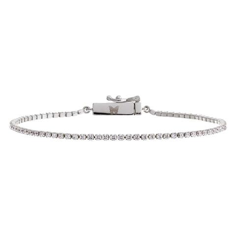Thin Tennis Bracelet