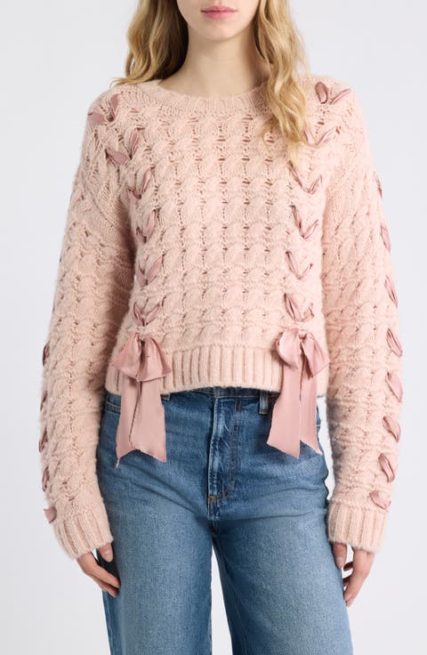 Quimby Ribbon Detail Pullover