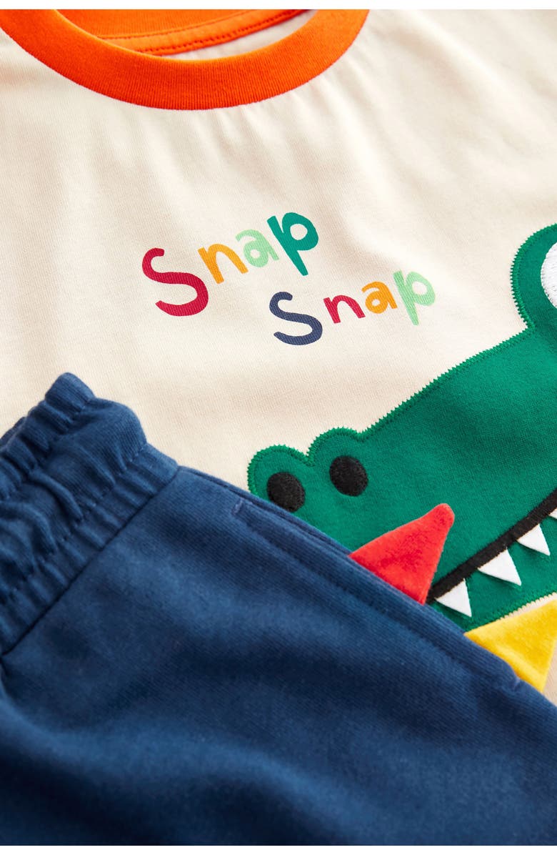 NEXT Kids' Crocodile T-Shirt & Shorts Set, Alternate, color, 