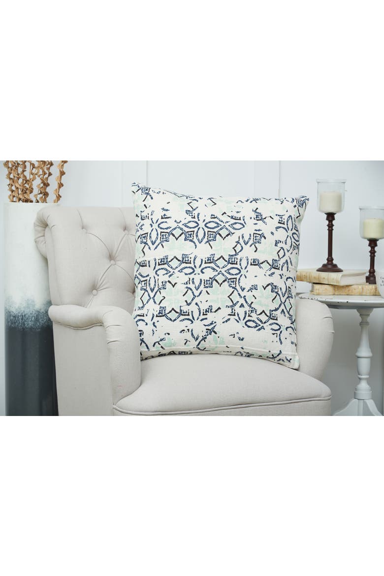 Esha Accent Throw Pillow, Alternate, color, White