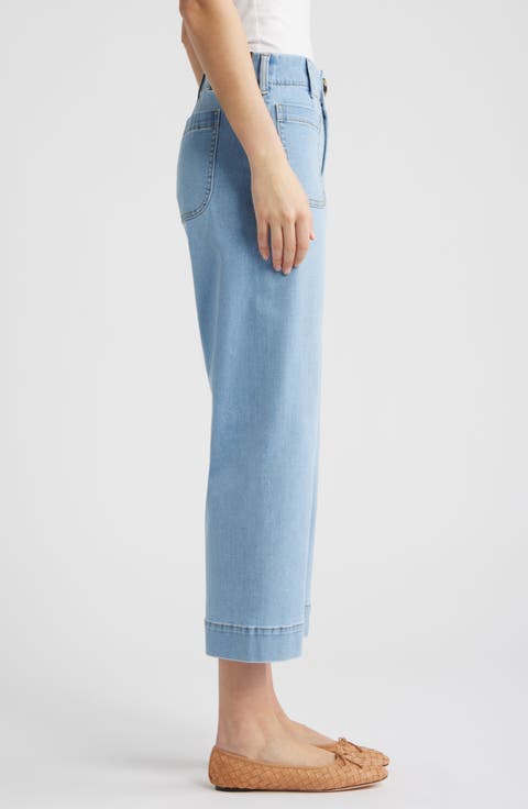 Soho Patch Pocket Straight Leg Jeans