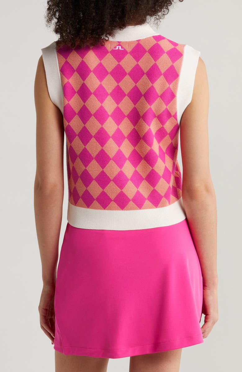 J. Lindeberg Petra Argyle Sweater Vest, Alternate, color, 
