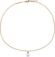 D.LOUISE Pearl Pendant Necklace
