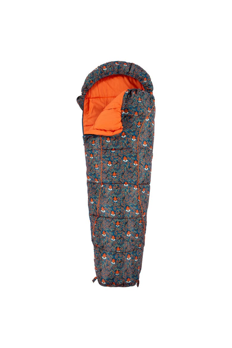 Childrens/kids Bunka Lightweight Mummy Sleeping Bag, Alternate, color, Teal