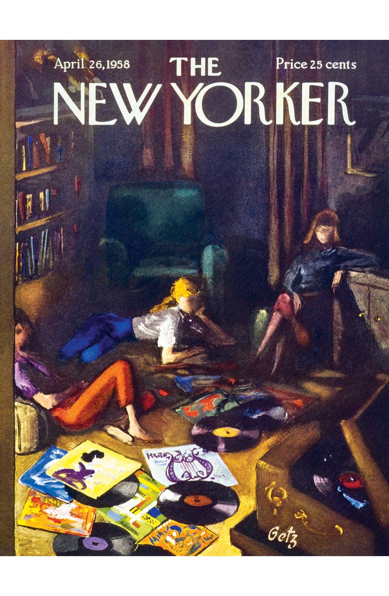 NEW YORK PUZZLE COMPANY Record Lounge 500 Piece Puzzle, Alternate, color, NO COLOR