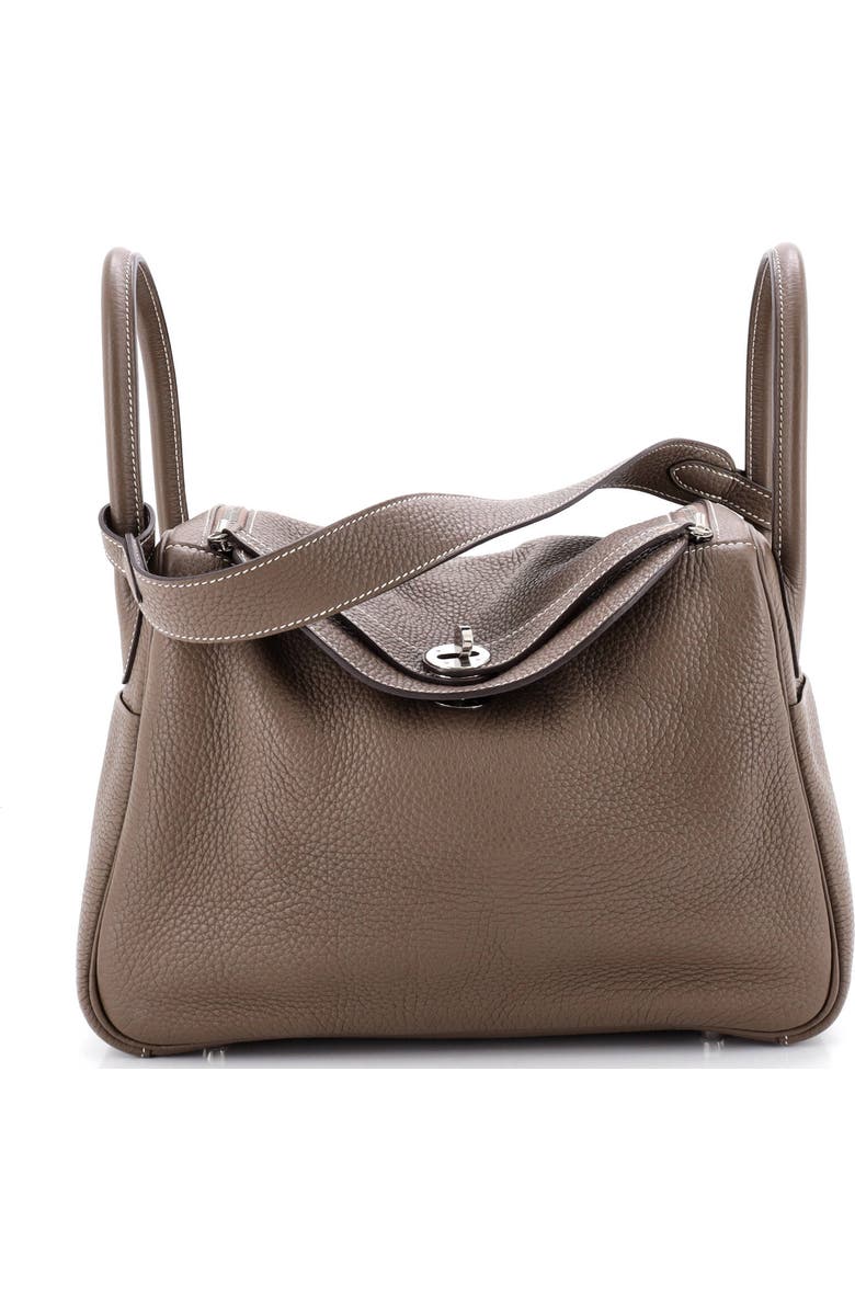 Pre-Owned Hermes Lindy Bag Clemence 30, Main, color, Etoupe