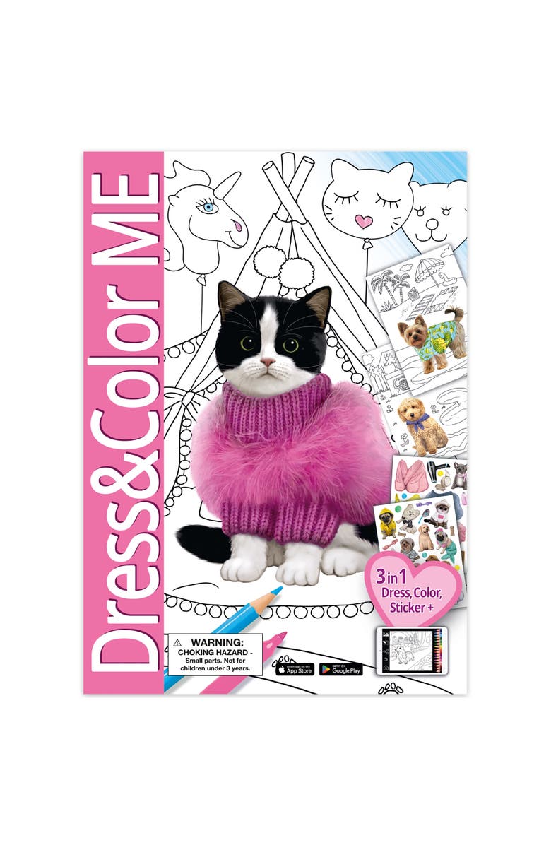 book 'n' app pApplishing house 3 In 1 Activity Book, Main, color, Pink