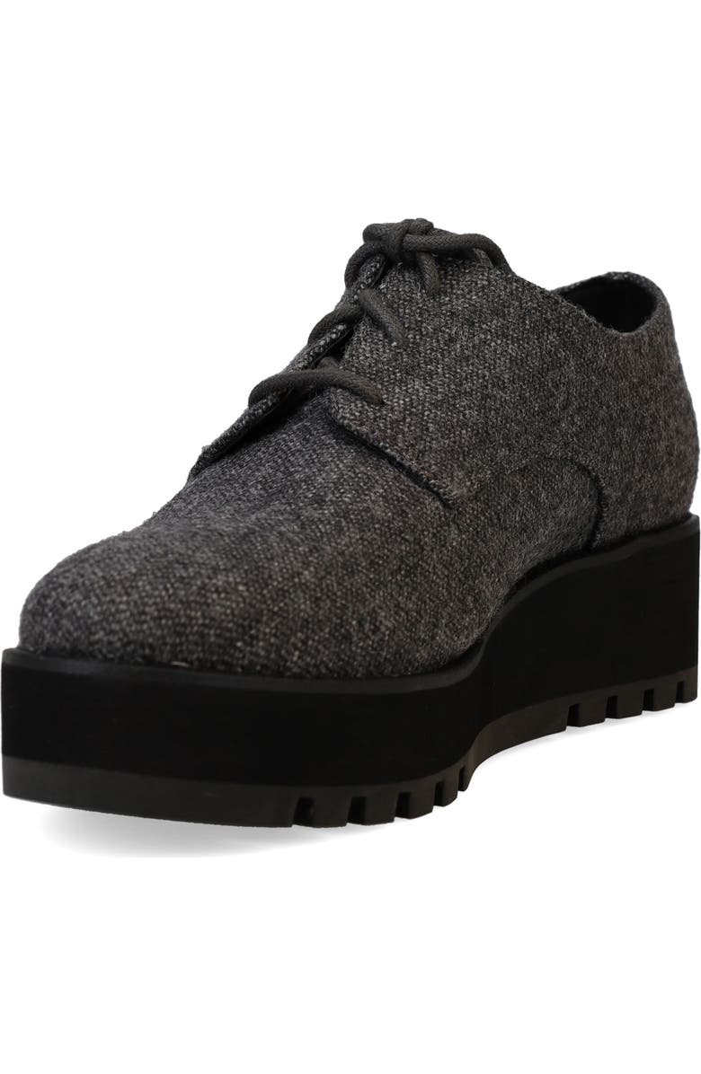 Eileen Fisher Eddy Wedge Oxford, Alternate, color, Graphite