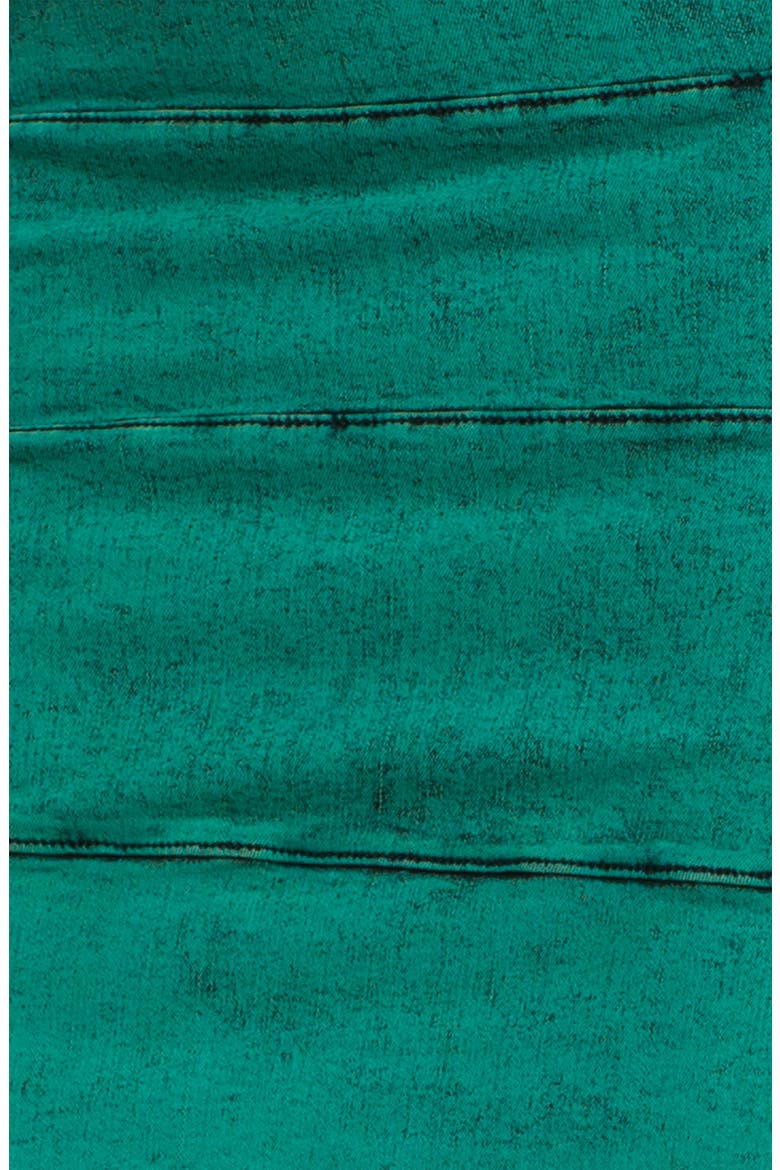 'Mineral Wash' Stretch Twill Skirt, Alternate, color, AQUAMARINE
