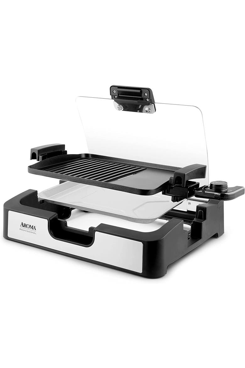 Housewares AHG-2620 Smokeless Indoor, Alternate, color, Black