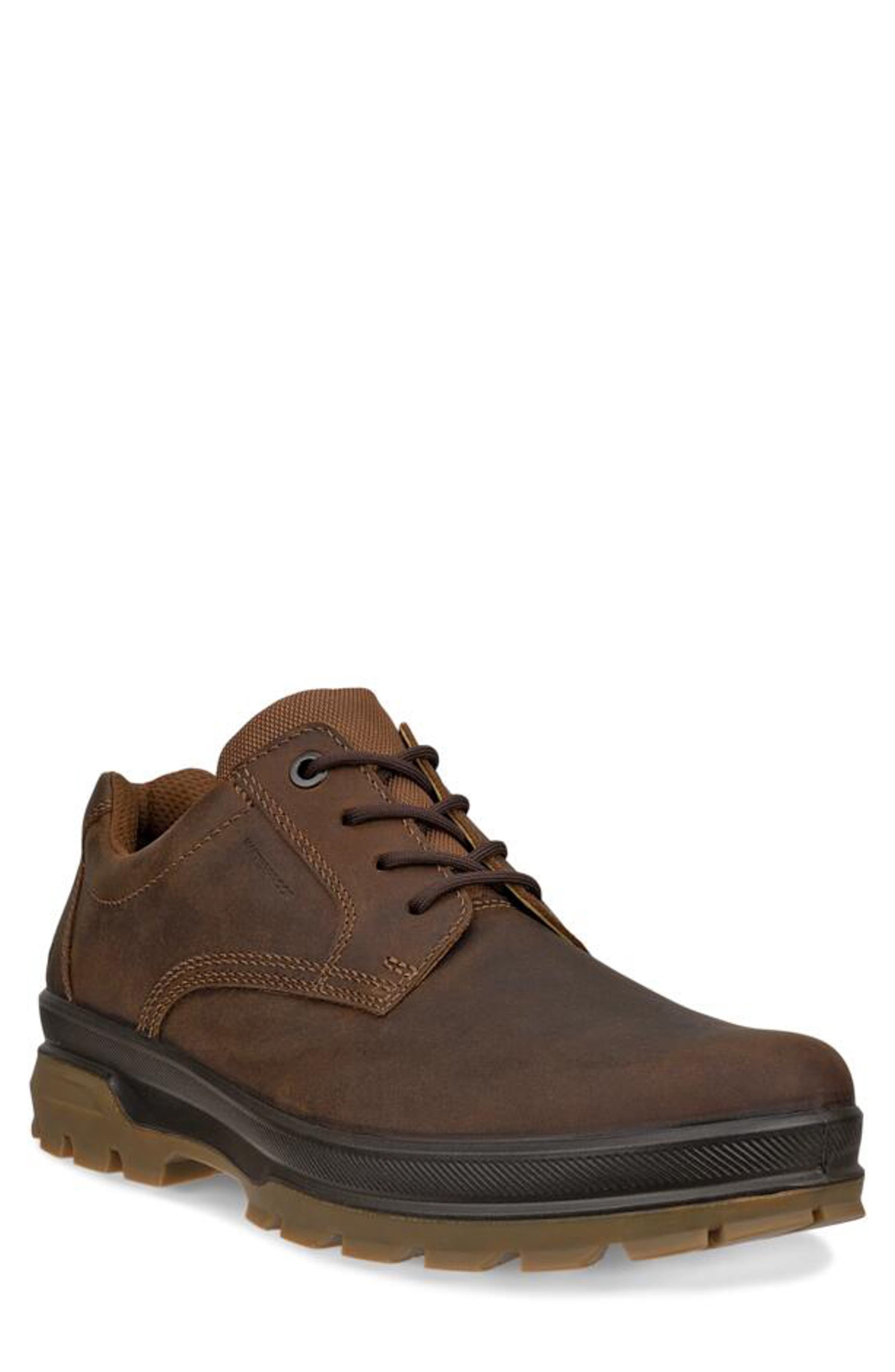 Track Waterproof Plain Toe Derby, Main, color, CAMEL