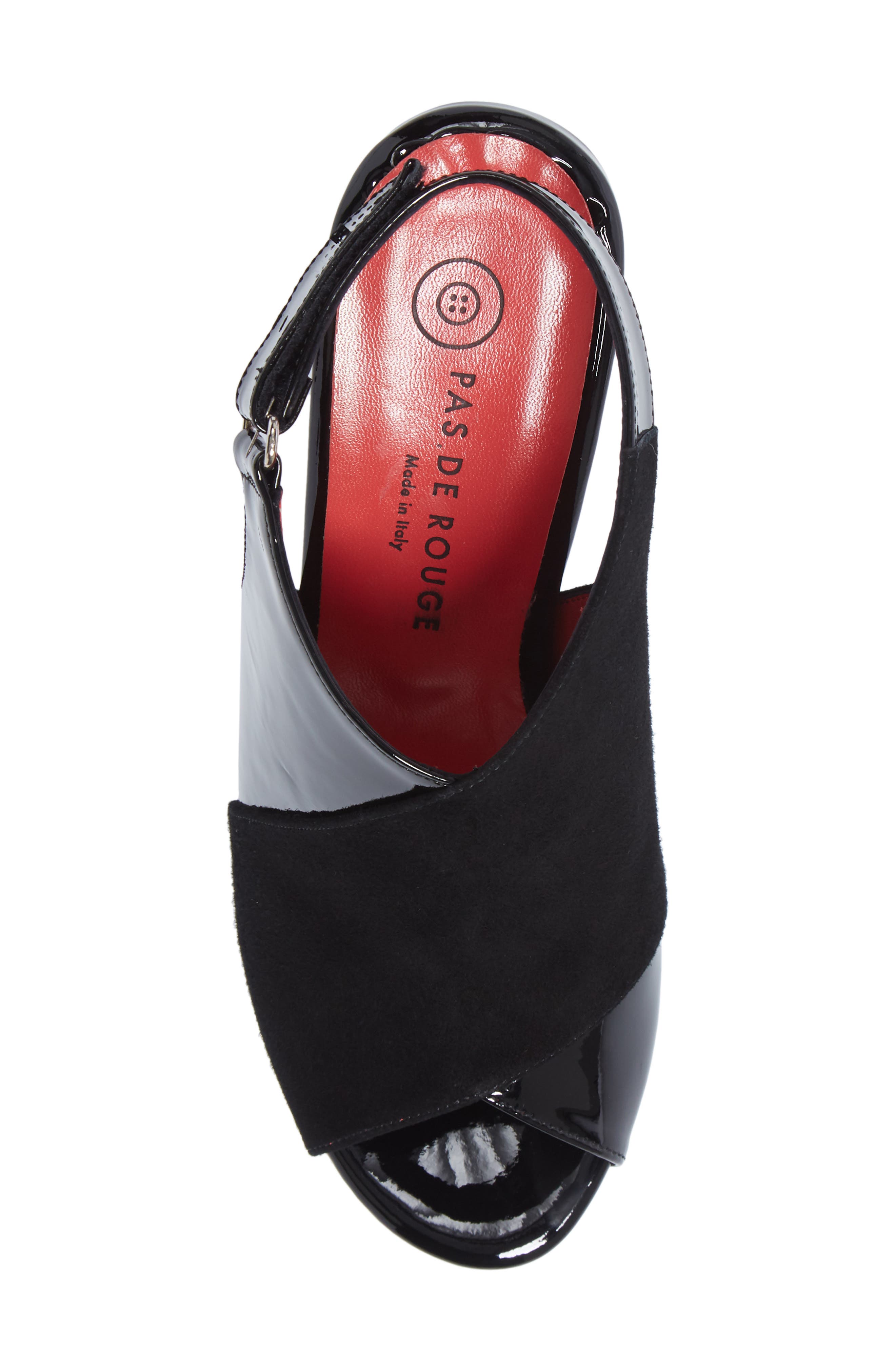 Pas de Rouge Chantel Sandal, Alternate, color, 