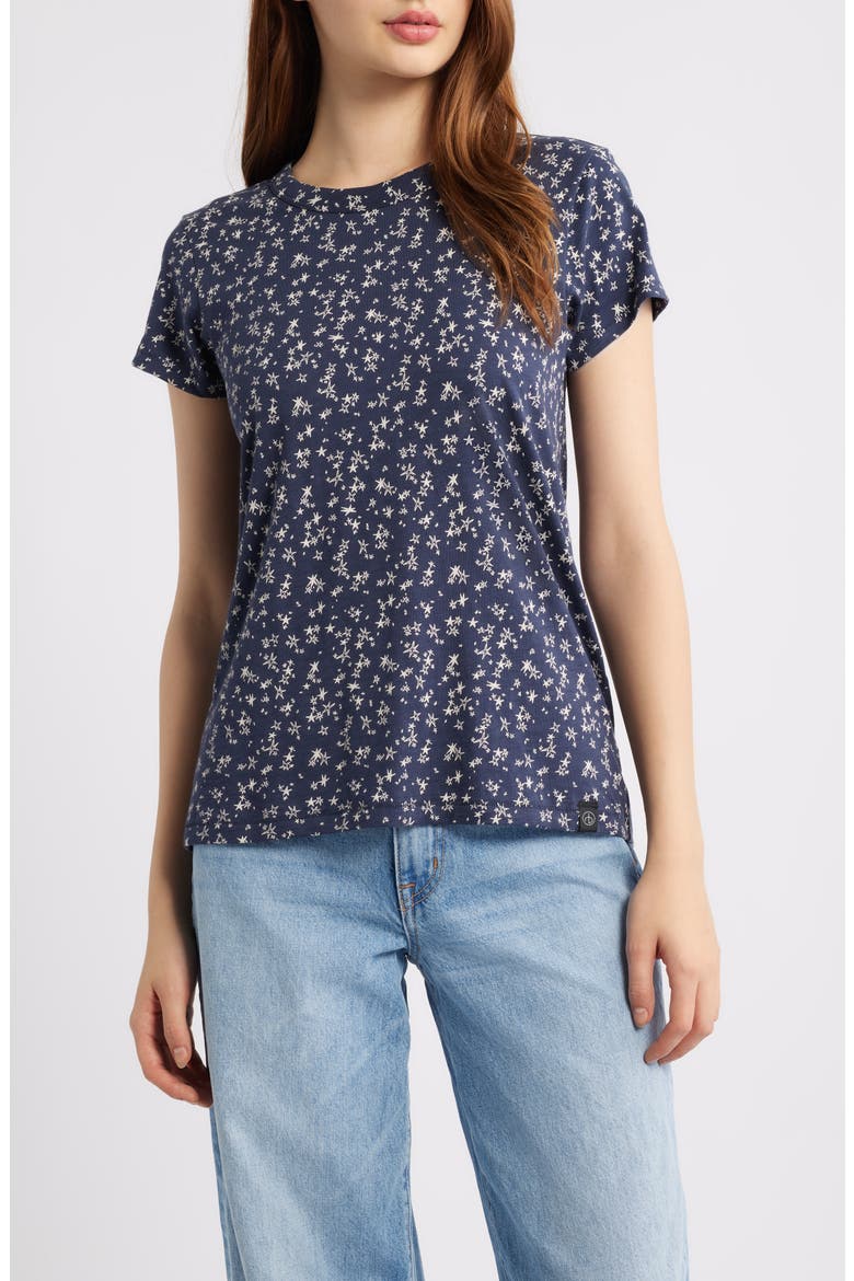All Over Stars T-Shirt, Main, color, SALUTE MULTI