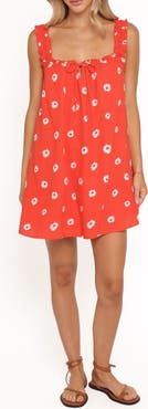 Petal & Pup Hyancinth Floral Minidress