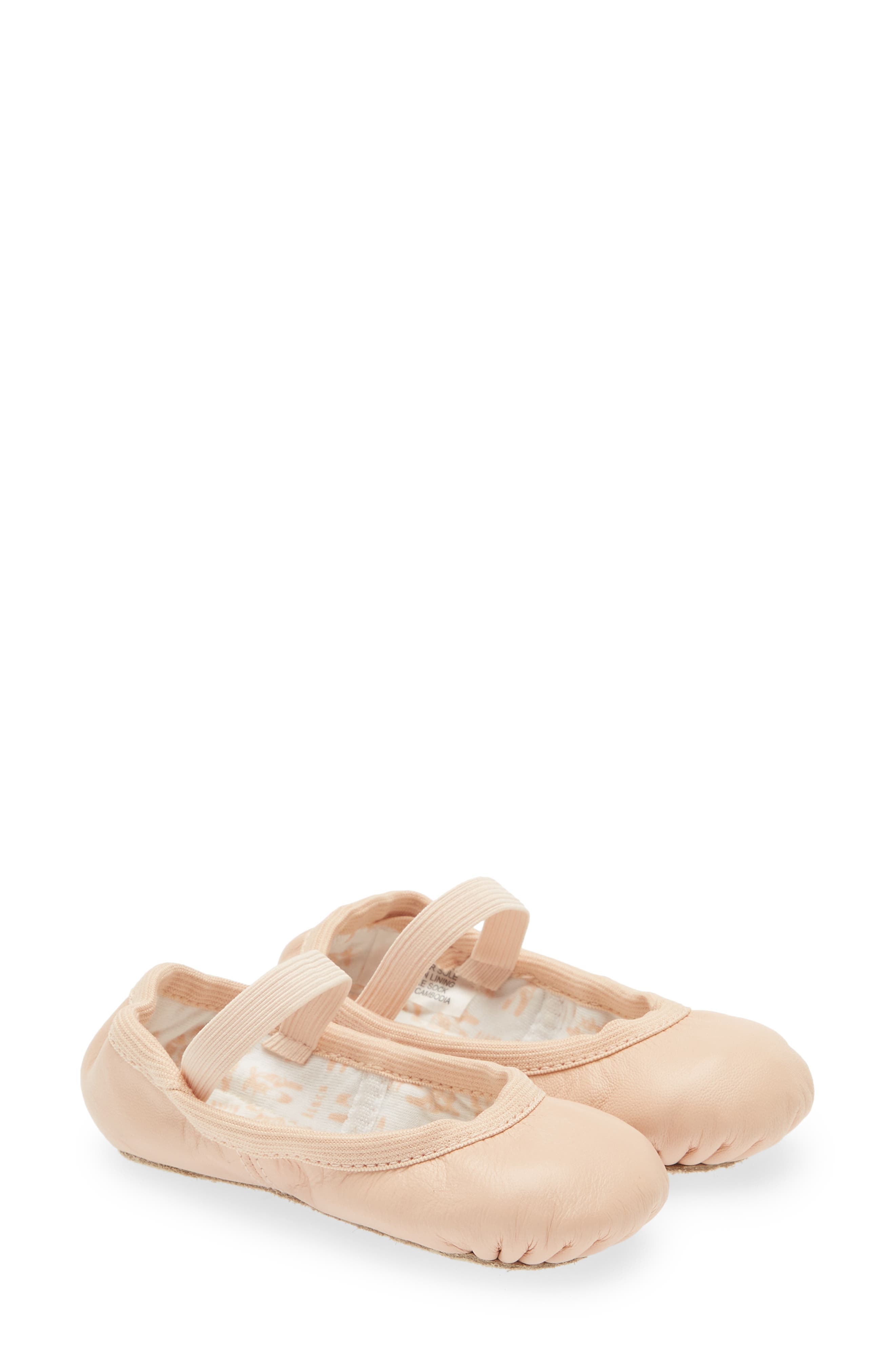 Bloch Giselle Leather Ballet Shoe, Main, color, 