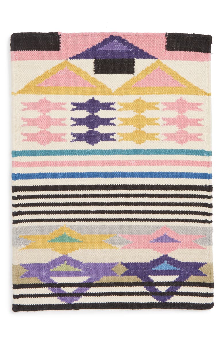 Aelfie Heat Wave In Rajasthan Flat Weave Rug, Main, color,